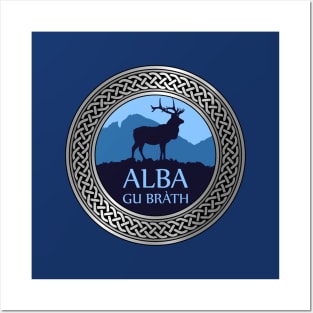 Alba Gu Brath Knot Posters and Art